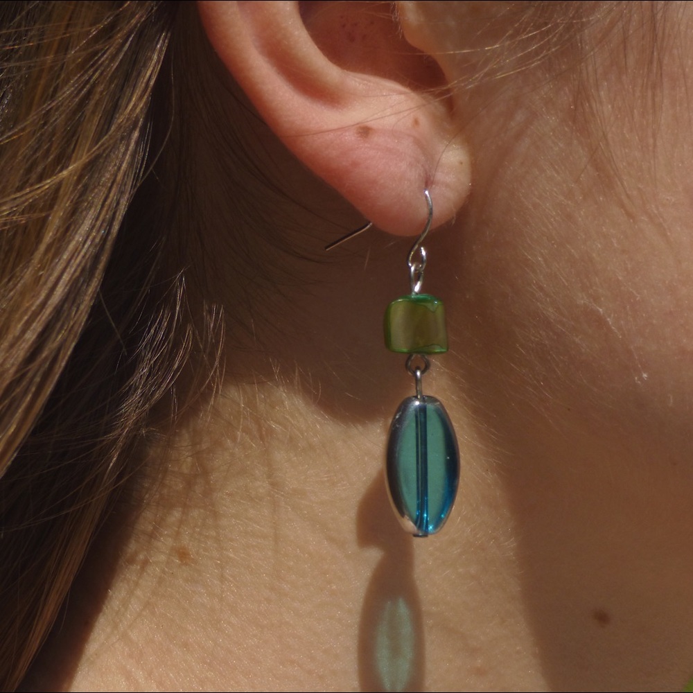 Green And Blue Dangles